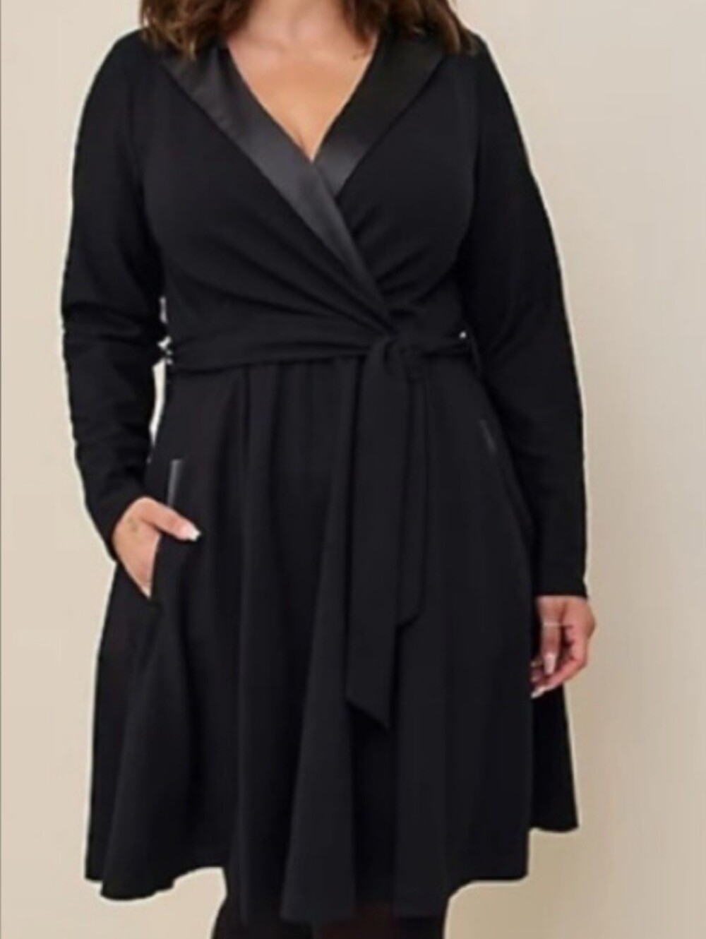 Torrid Tuxedo Dress - Picture 3 of 4